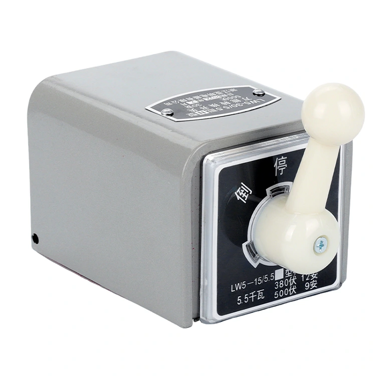 Elektryczny ręczny przełącznik przełączający 16A z metalową obudową