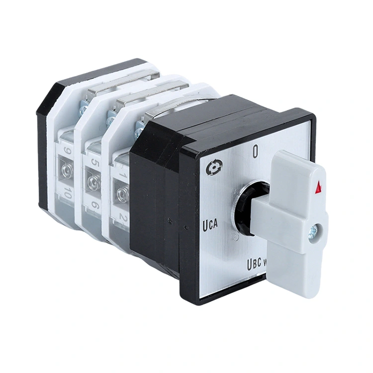 16A Czteropozycyjny przełącznik krzywkowy amperomierza