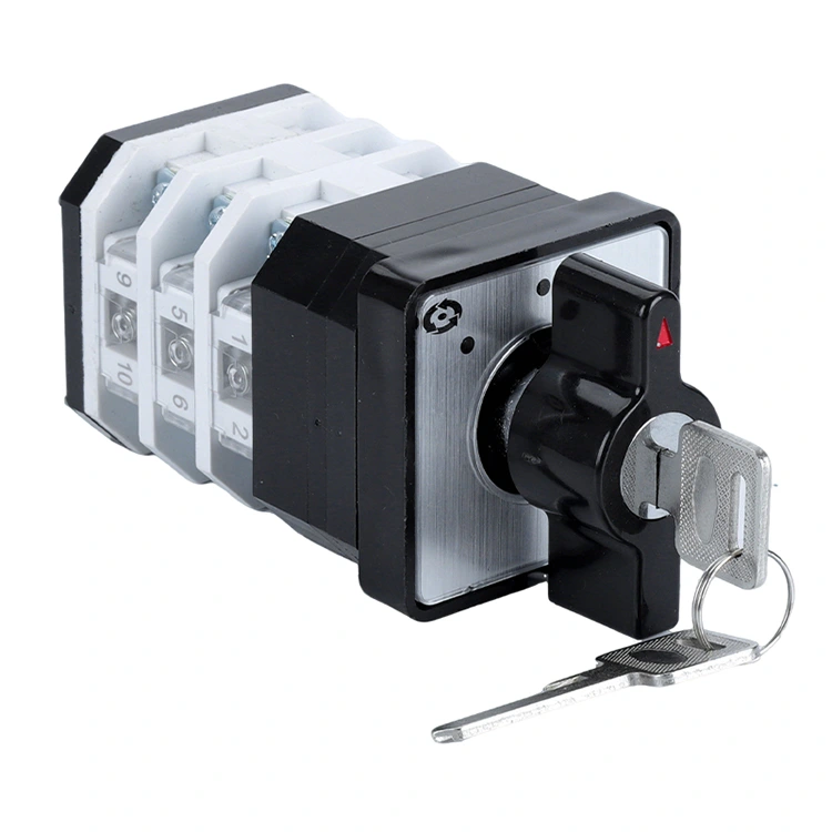 Przełącznik krzywkowy 16A z obrotem klucza