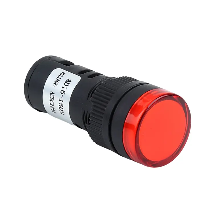 Lampka kontrolna rozmiaru otworu montażowego 16 mm, pięć kolorów AD16-16D/S