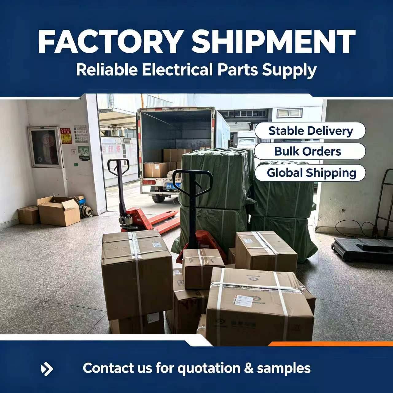 Yaming Electric – kolejny pełny kontener gotowy do wysyłki! Niezawodne komponenty sterujące, zawsze w magazynie, zawsze na czas