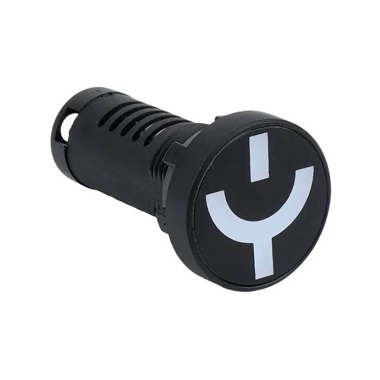 Rozmiar otworu montażowego 22 mm Typ okrągły Lampka kontrolna położenia AD16-22W
