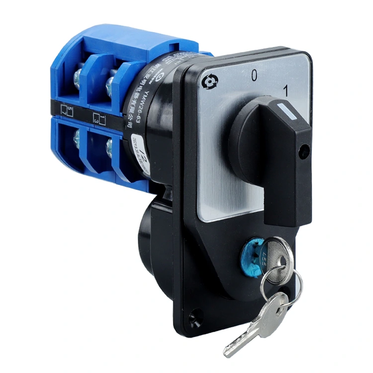 Przełącznik krzywkowy przełączający sterowanie kluczem 63A