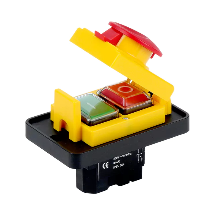 8A Duży panel wyłącznika awaryjnego z przyciskiem wyłącznika elektromagnetycznego