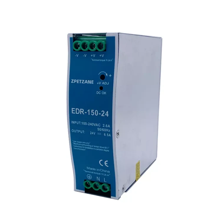 Zasilacz przełącznikowy EDR-150W montowany na szynie DIN