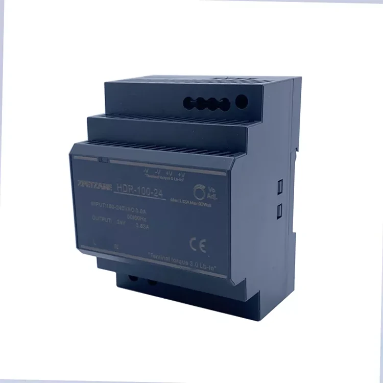 Zasilacz przełączający HDR-100W montowany na szynie DIN