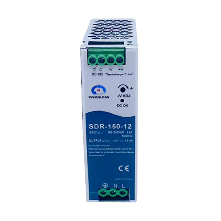 SDR-150W DIN Rail Mounted Switch Power Supply SDR-150W DIN Rail Mounted Switch Power Supply